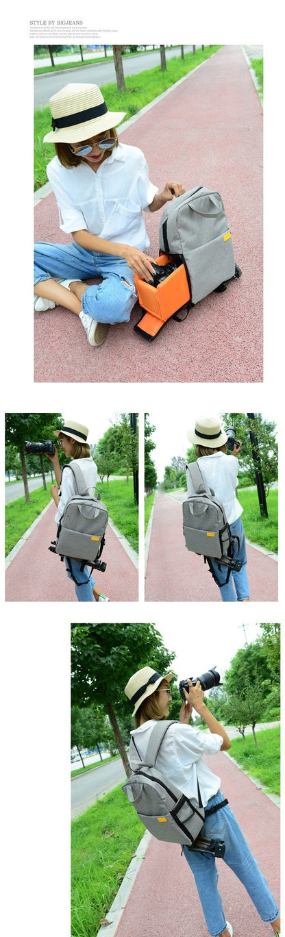 Rainproof Camera Hiking Backpack