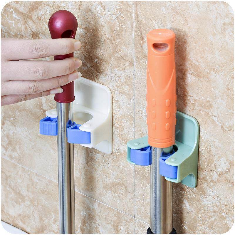 Wall Mount Mop Hangers 2 Pack - Halri