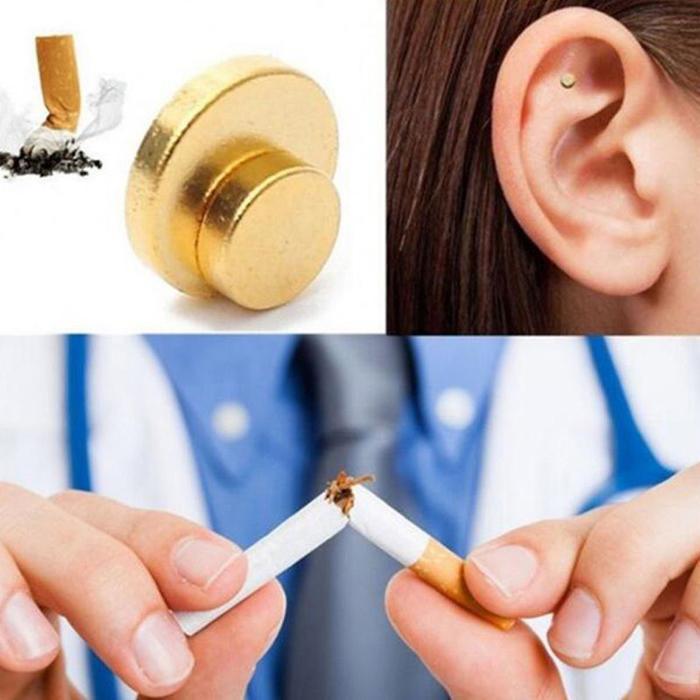 Easy Quit Stop Smoking Aid Ear Patch Magnet - Halri