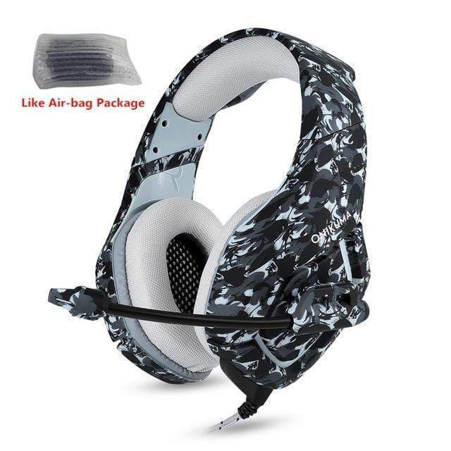 Tactical Green Camo Headphones
