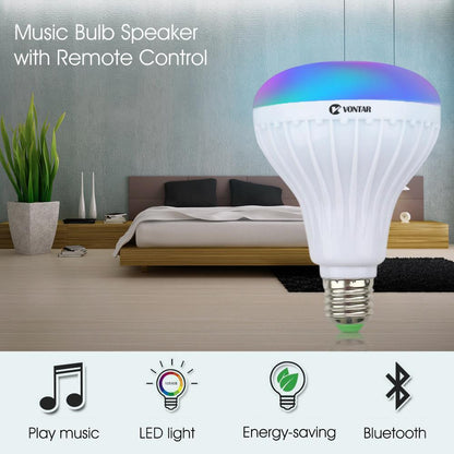 Colorful LED Bulb Speaker