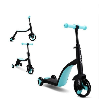 Adjustable Kids Tricycle and Balance Bike