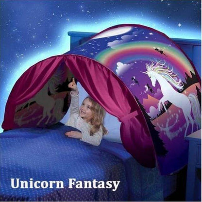 Cozy Kids Play Tent Winter Wonderland Stars