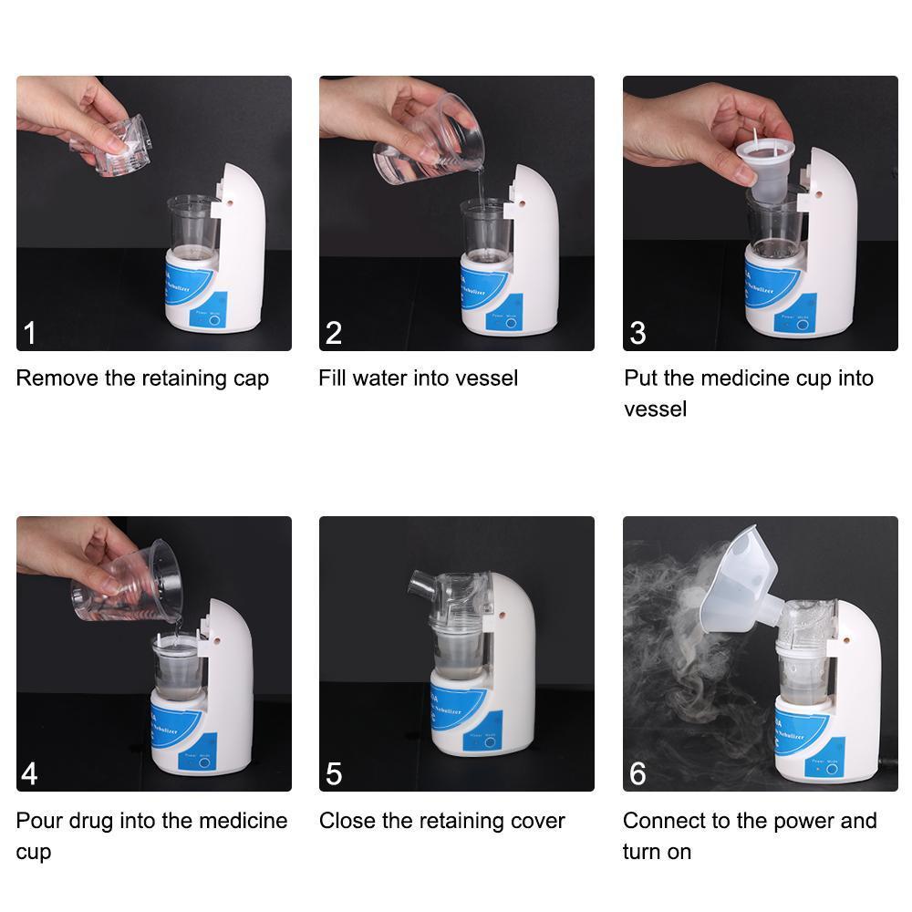 Compact Quiet Handheld Nebulizer