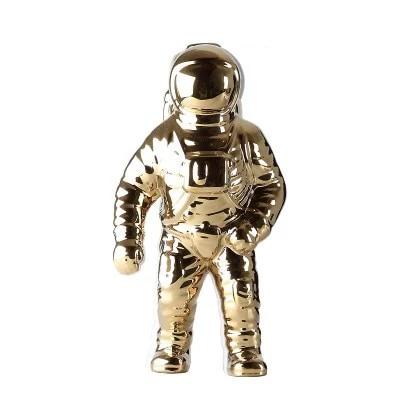 Space Theme Glass Flower Vase Decor