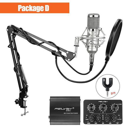 High Quality Studio Condenser Microphone Kit