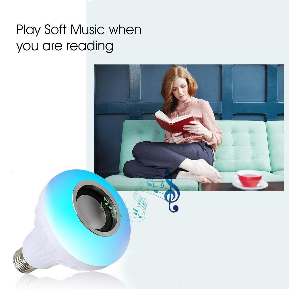 Colorful LED Bulb Speaker