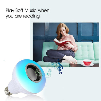 Colorful LED Bulb Speaker