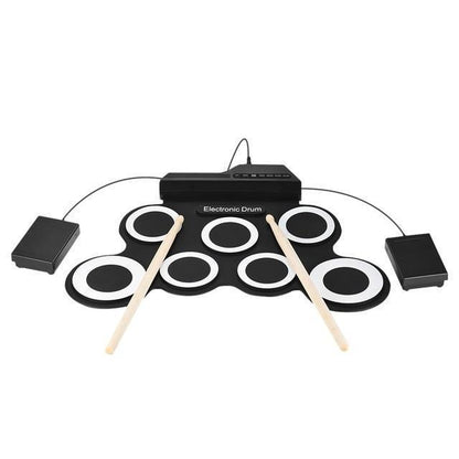 Compact Foldable Digital Drum Kit Set