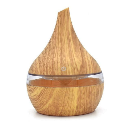 Natural Wood Electric Cool Mist Aroma Diffuser - Halri