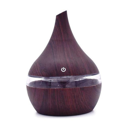 Natural Wood Electric Cool Mist Aroma Diffuser