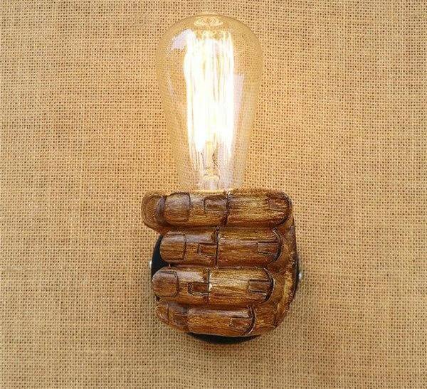 Unique Hand Form Table Lamp