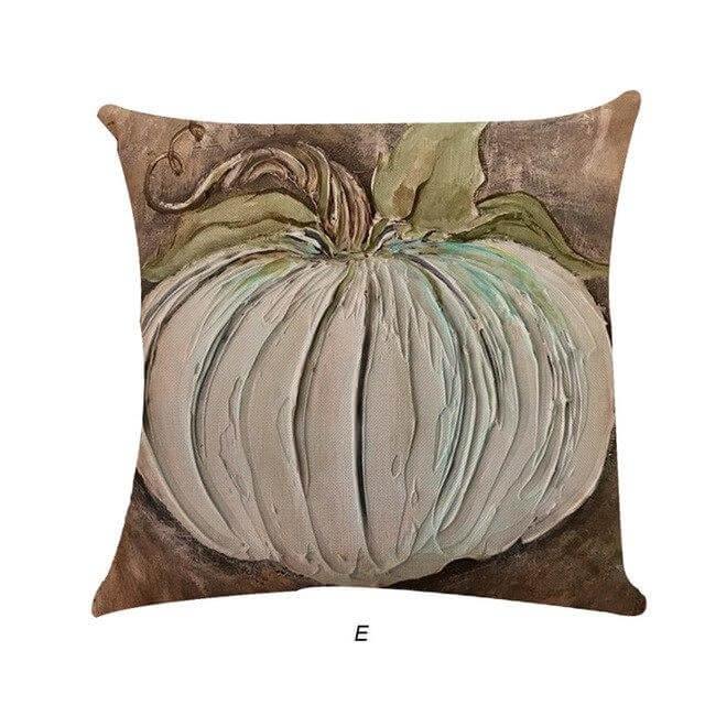Autumn Pumpkin Throw Pillow Covers