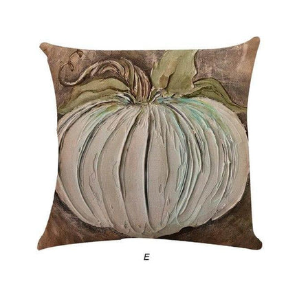 Autumn Pumpkin Throw Pillow Covers