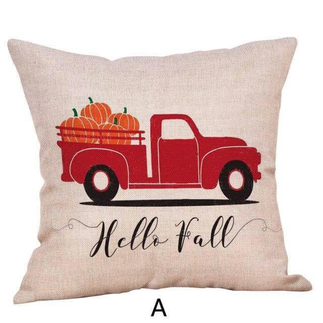 Autumn Pumpkin Seasonal Home Pillow Covers - Halri