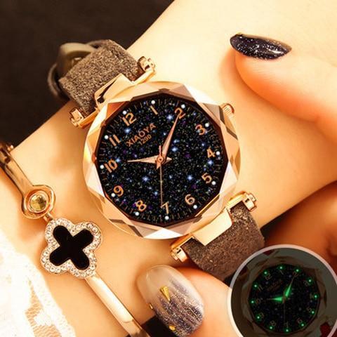 Colorful Galaxy Star Ladies Fashion Bracelet Watch