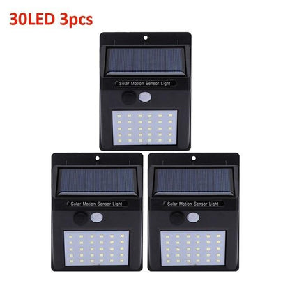 Outdoor Motion Activated LED Wall Lamp