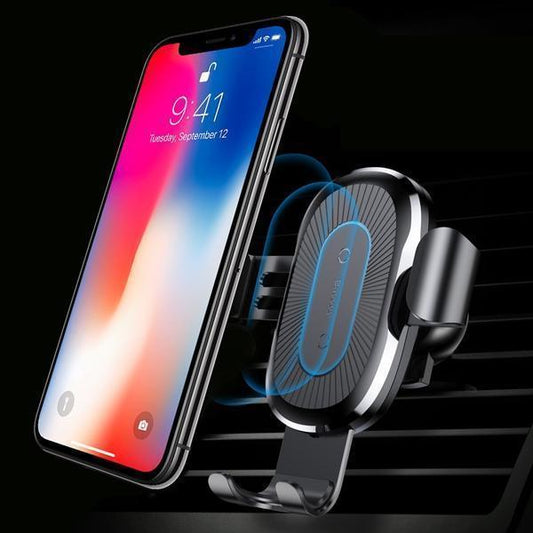 Wireless Phone Charging Car Phone Holder - Halri