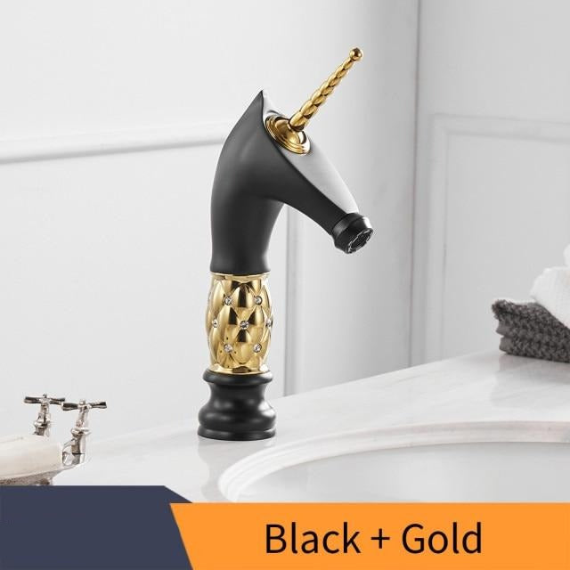 Colorful Unicorn Bathroom Faucet