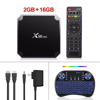 Compact Android 7.1 Mini TV Box Streaming Media Player