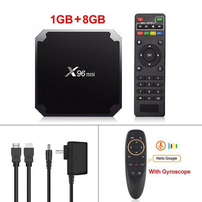 Compact Android 7.1 Mini TV Box Streaming Media Player