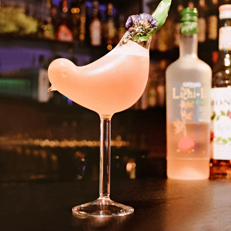 Fun Animal Shaped Drinking Glass
