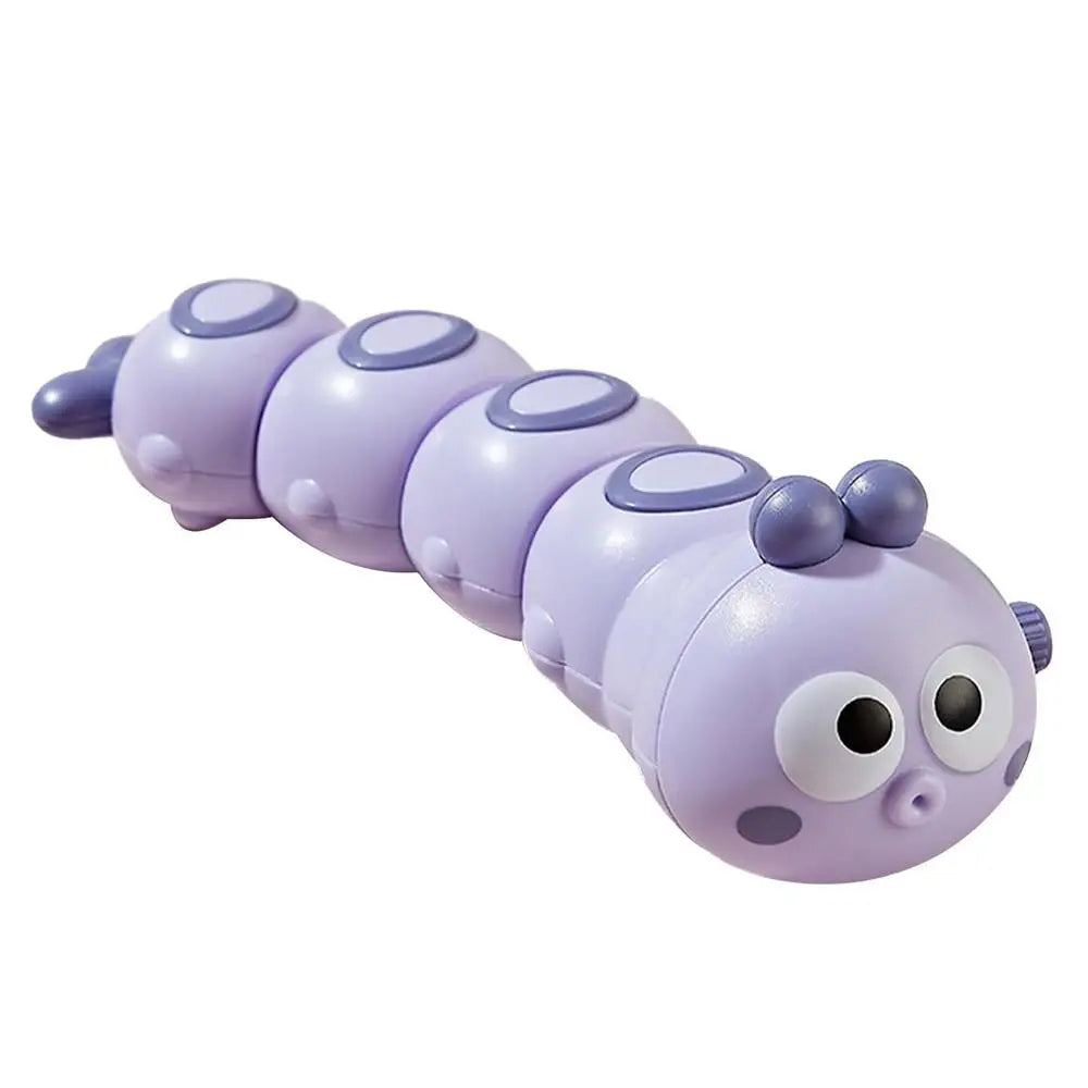 Cute Wind Up Crawling Caterpillar Toy