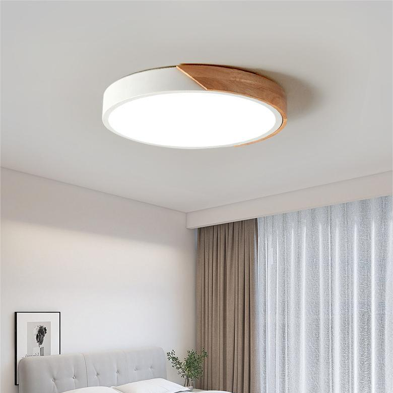 Simple Round LED Ceiling Fixture Slim Flush Mount