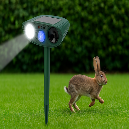 Outdoor Animal Repellent with Motion Sensor Lights