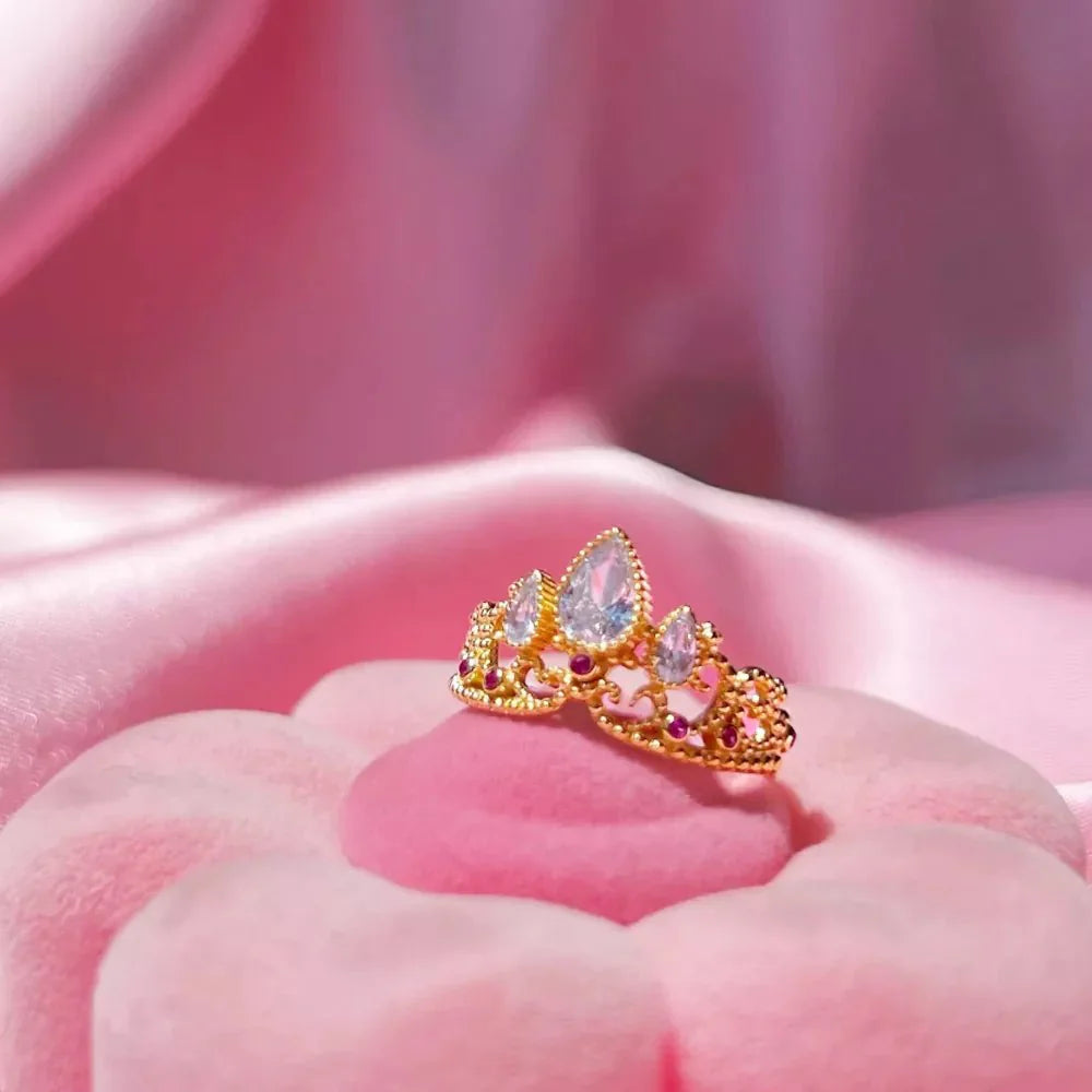 Princess Style Crown Jewelry Set