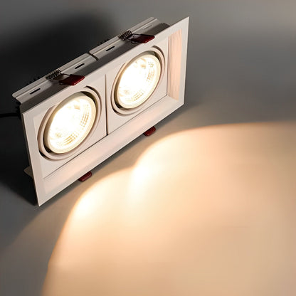 Slim LED Recessed Ceiling Spotlights with Dimmer