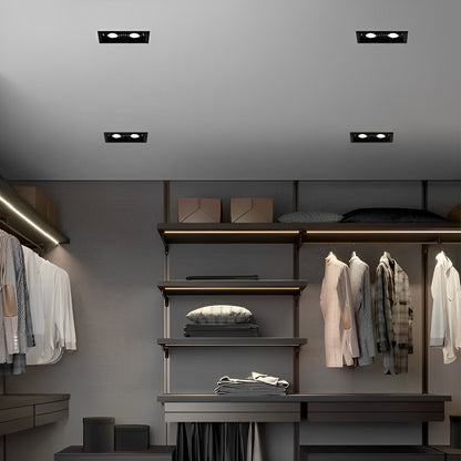 Slim LED Recessed Ceiling Spotlights with Dimmer