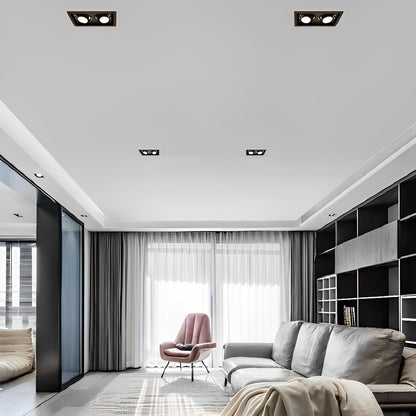 Slim LED Recessed Ceiling Spotlights with Dimmer