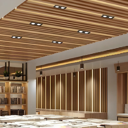 Slim LED Recessed Ceiling Spotlights with Dimmer