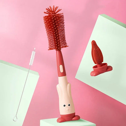 Multi Function Baby Bottle Brush Cleaner