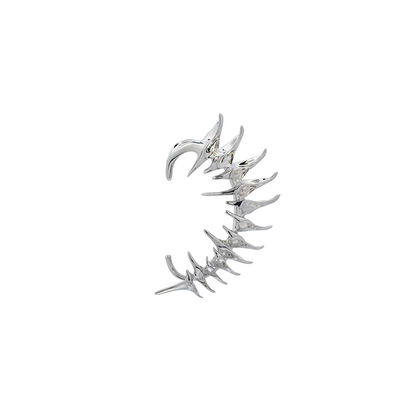 Edgy Punk Spike Earring Clip