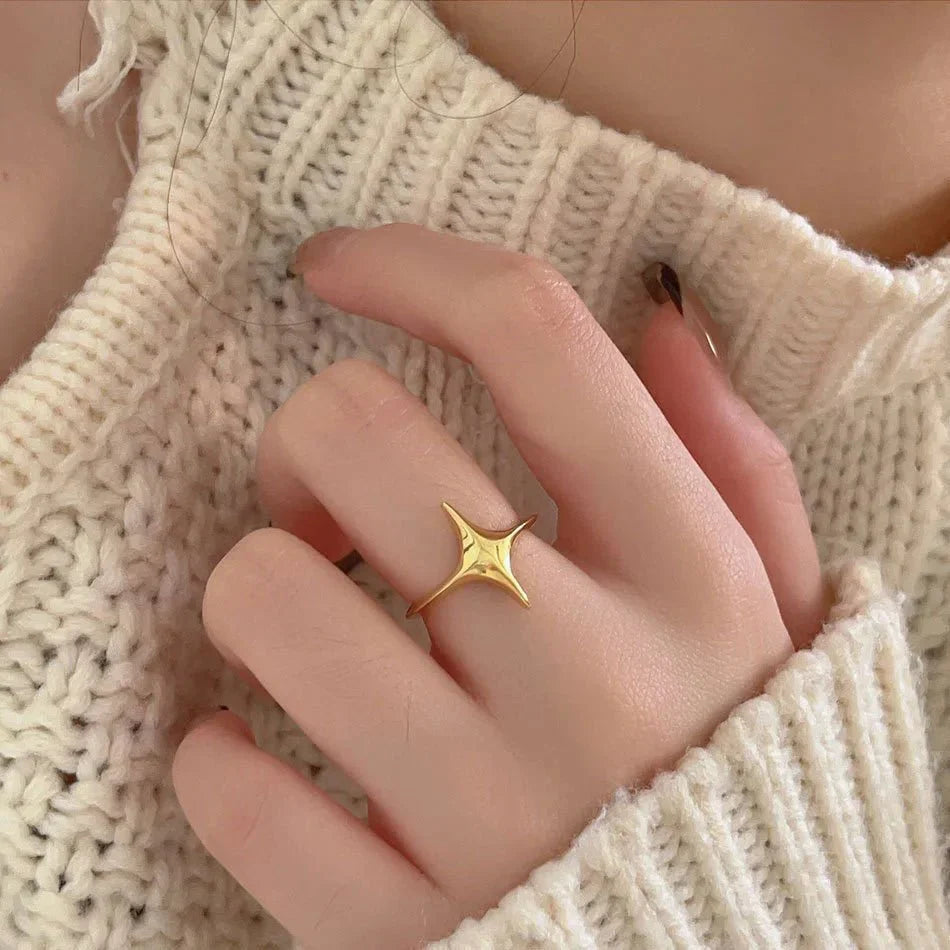 Adjustable Star Design Rings - Halri