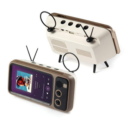 Vintage Look Portable Bluetooth Speaker