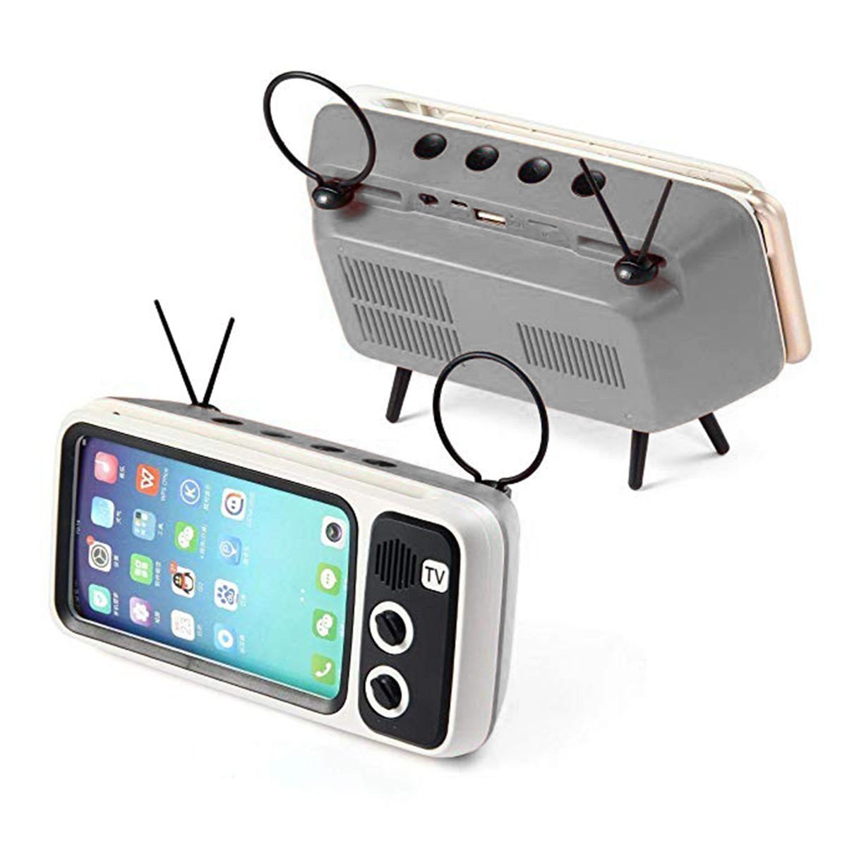 Vintage Look Portable Bluetooth Speaker