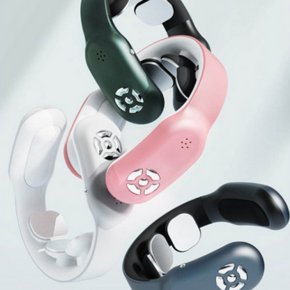 Warm Therapeutic Neck Massager with Heat and Remote Control