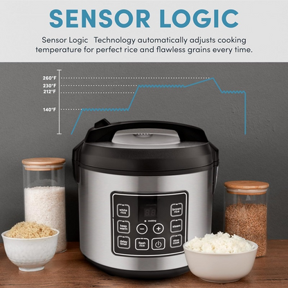 Large Capacity Digital Rice Cooker Stainless Steel Non Stick