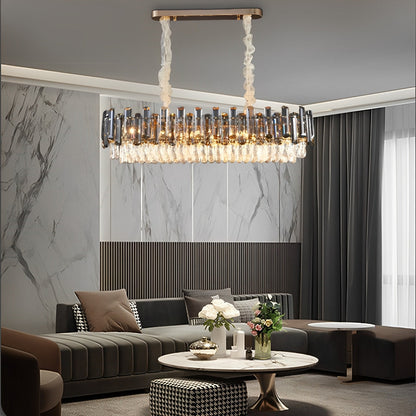 Luxurious Crystal Drop Pendant Chandelier