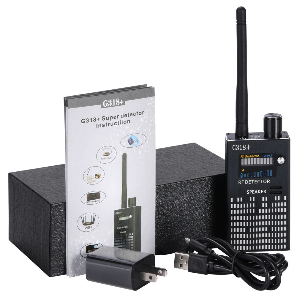 Compact Spy Camera Detector and GPS Tracker Device