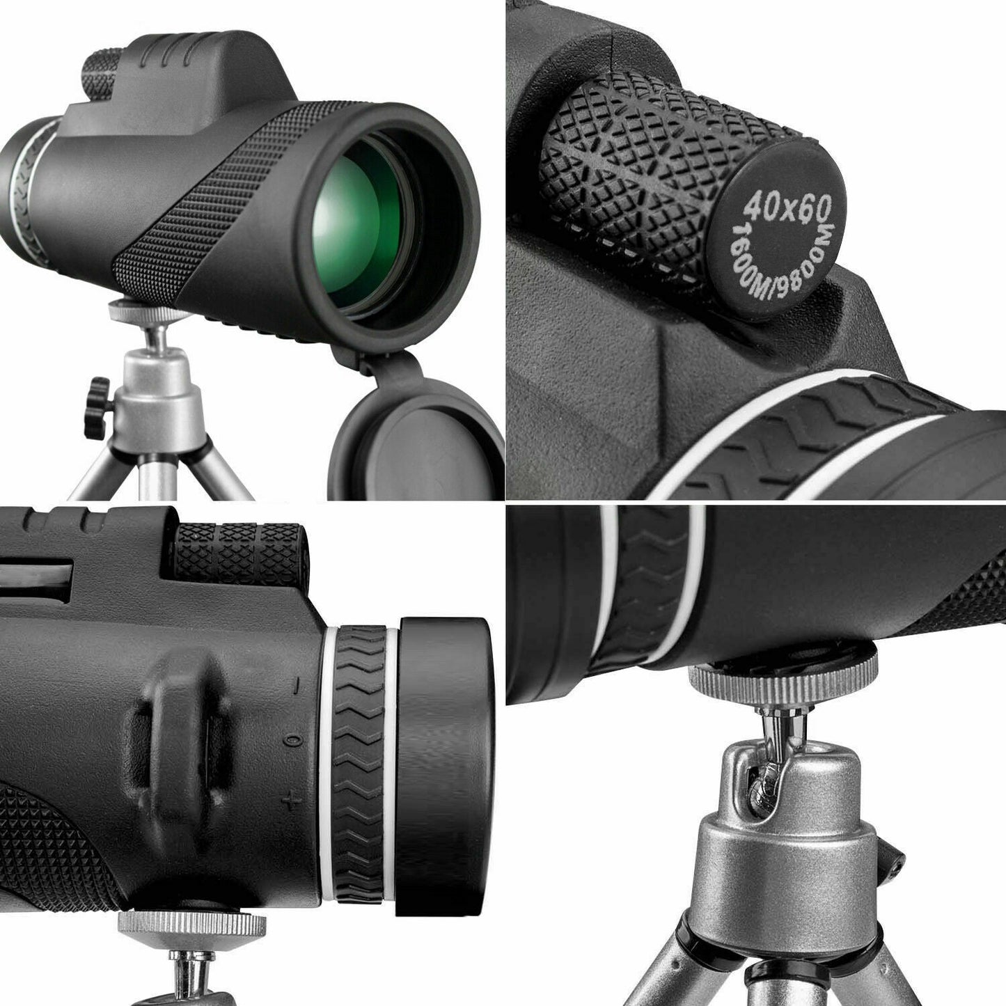 Compact High Power Monocular Scope 16X52