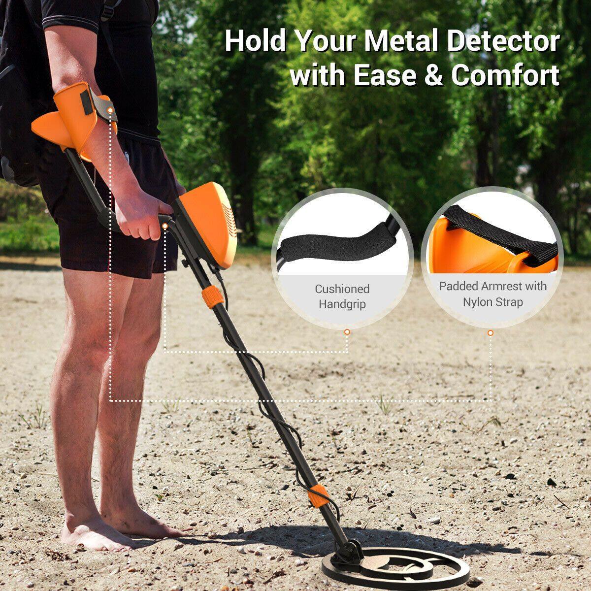Compact Gold Finder Metal Detector Handheld Device