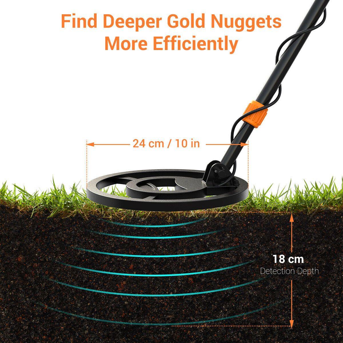 Best Gold Metal Detector | Pinpoint All Metal Detector Hand Held - Until Times Up