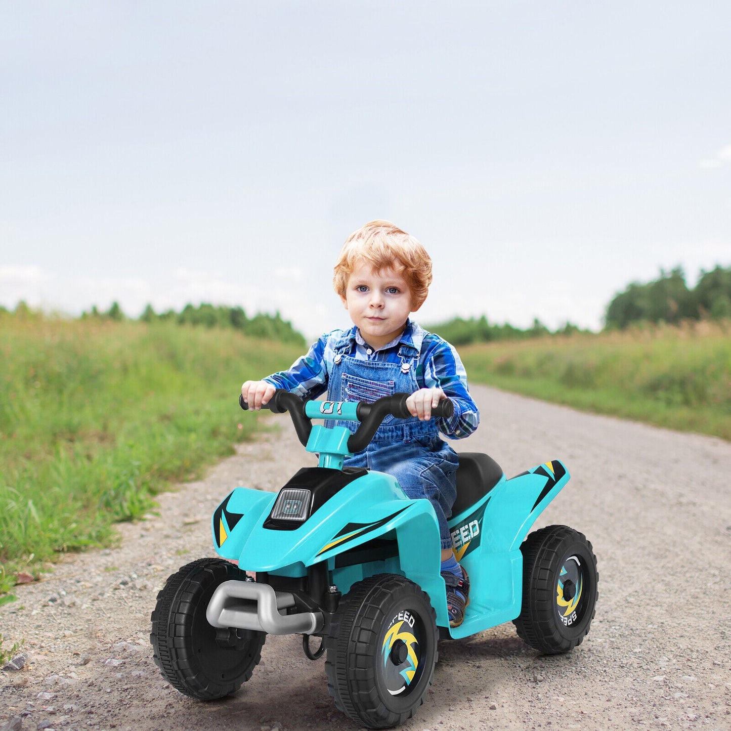 Fun Electric Quad Bike Ride On Toy for Kids 6V