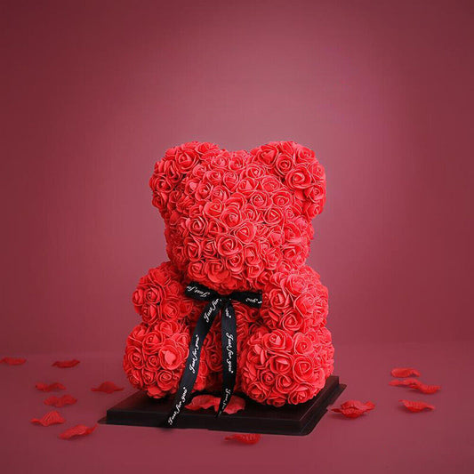 Romantic Red Rose Valentine's Day Teddy Bear 10 - Halri