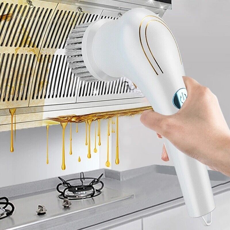 Fast Easy Spin Cleaning Brush for Home and Kitchen