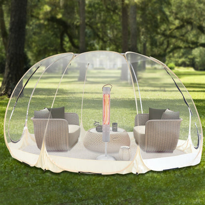 Compact Outdoor Electric Patio Space Heater